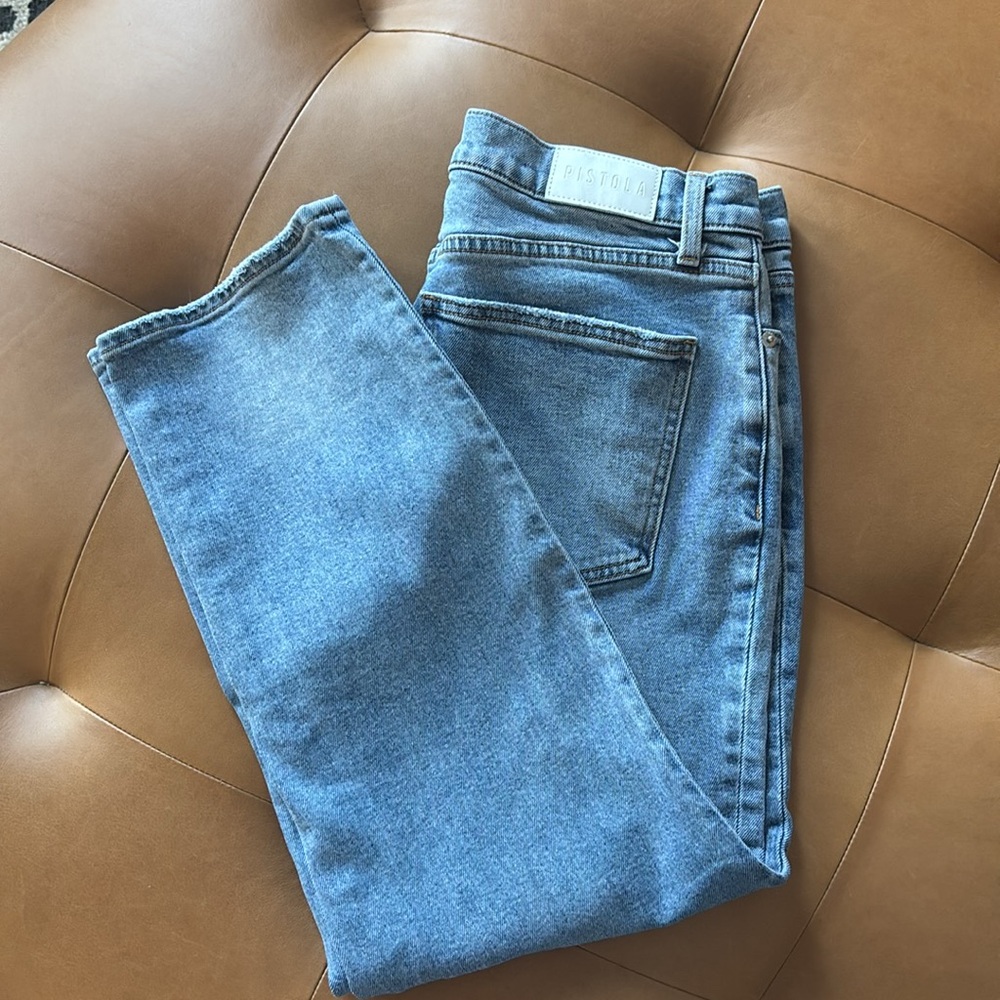 Pistola Distressed Boyfriend Jeans Size 32